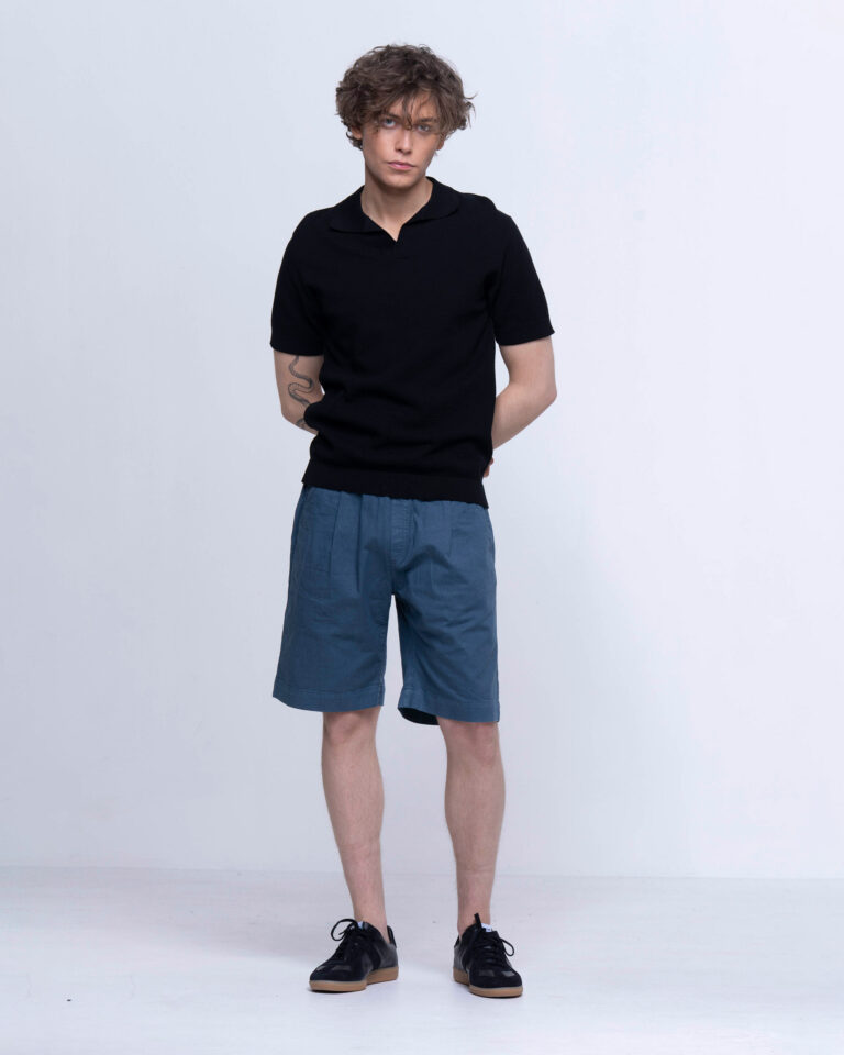 SAM - Pleated Shorts (Linen / Organic Cotton)